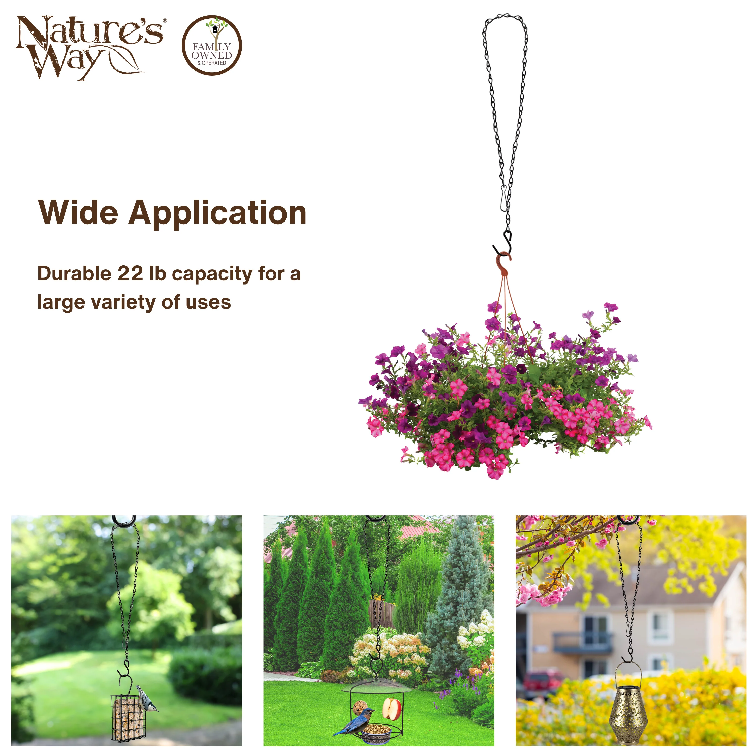36" Bird Feeder Hanging Chain - Image 5