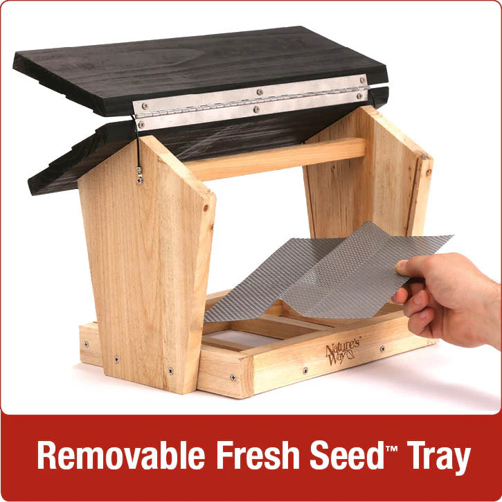 6 QT Hopper Feeder w/2 Suet Cages - Image 6