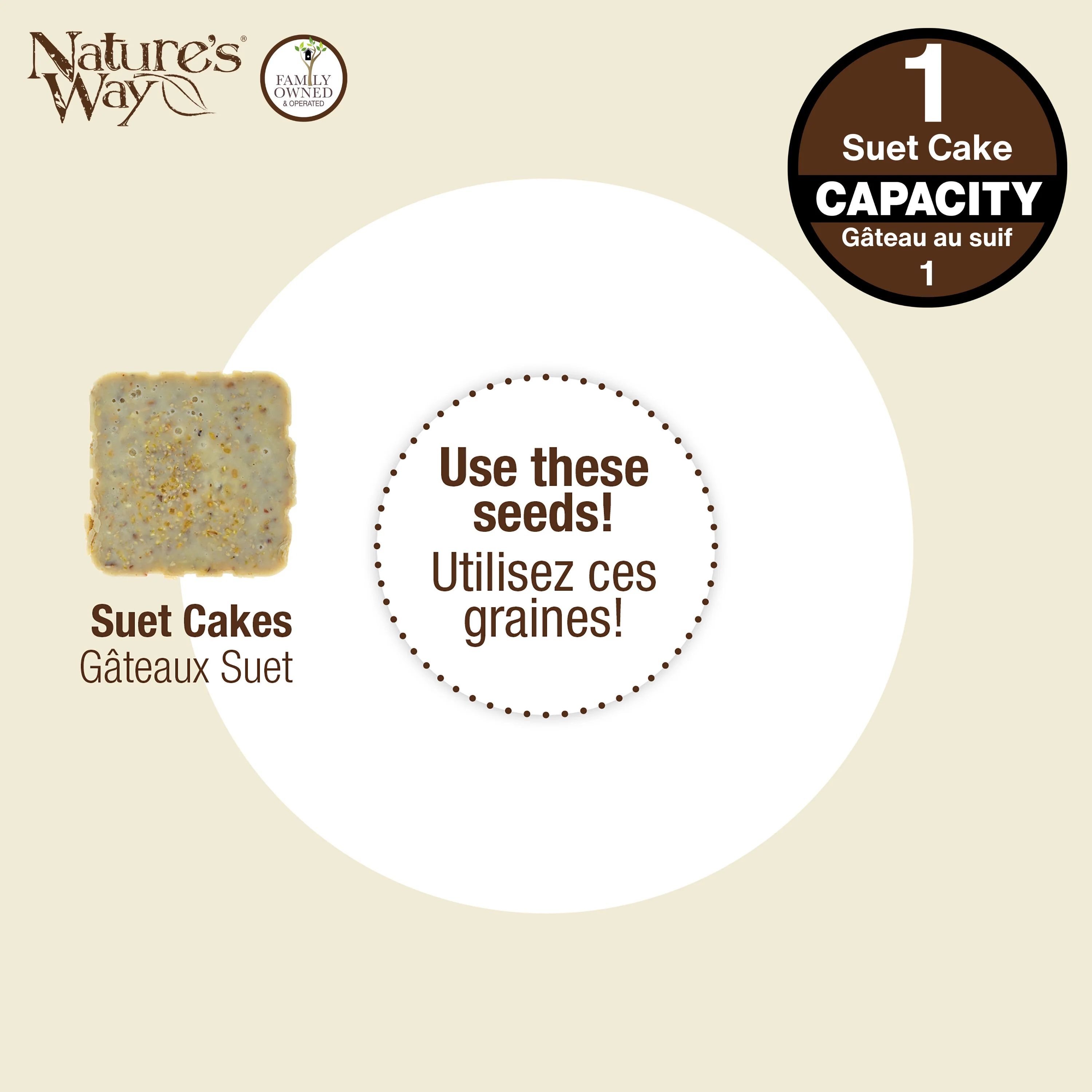 Metal Single Cake Suet Cage Bird Feeder - Single Cake - Image 6