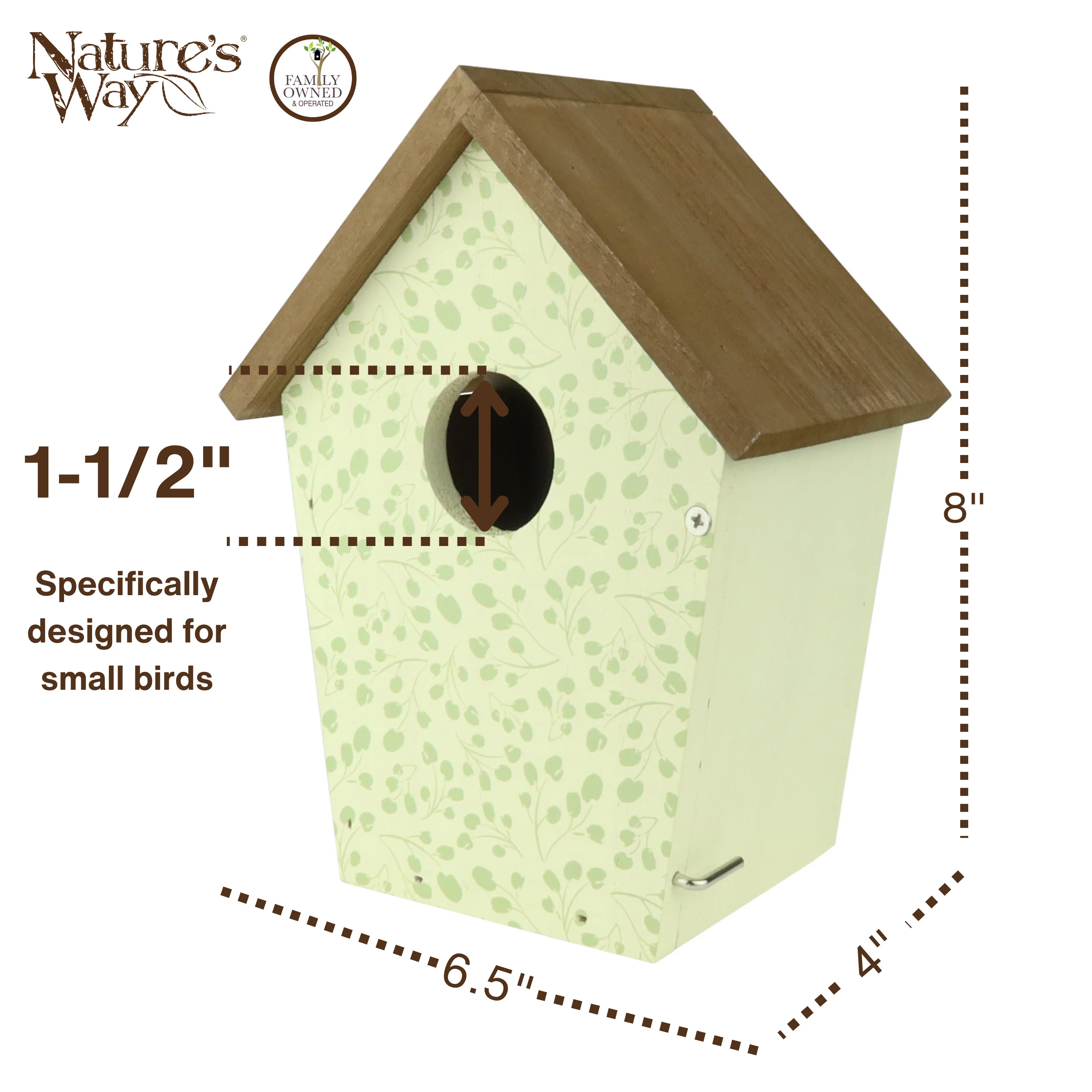 Spring Ivy Decorative Bluebird House - Image 2