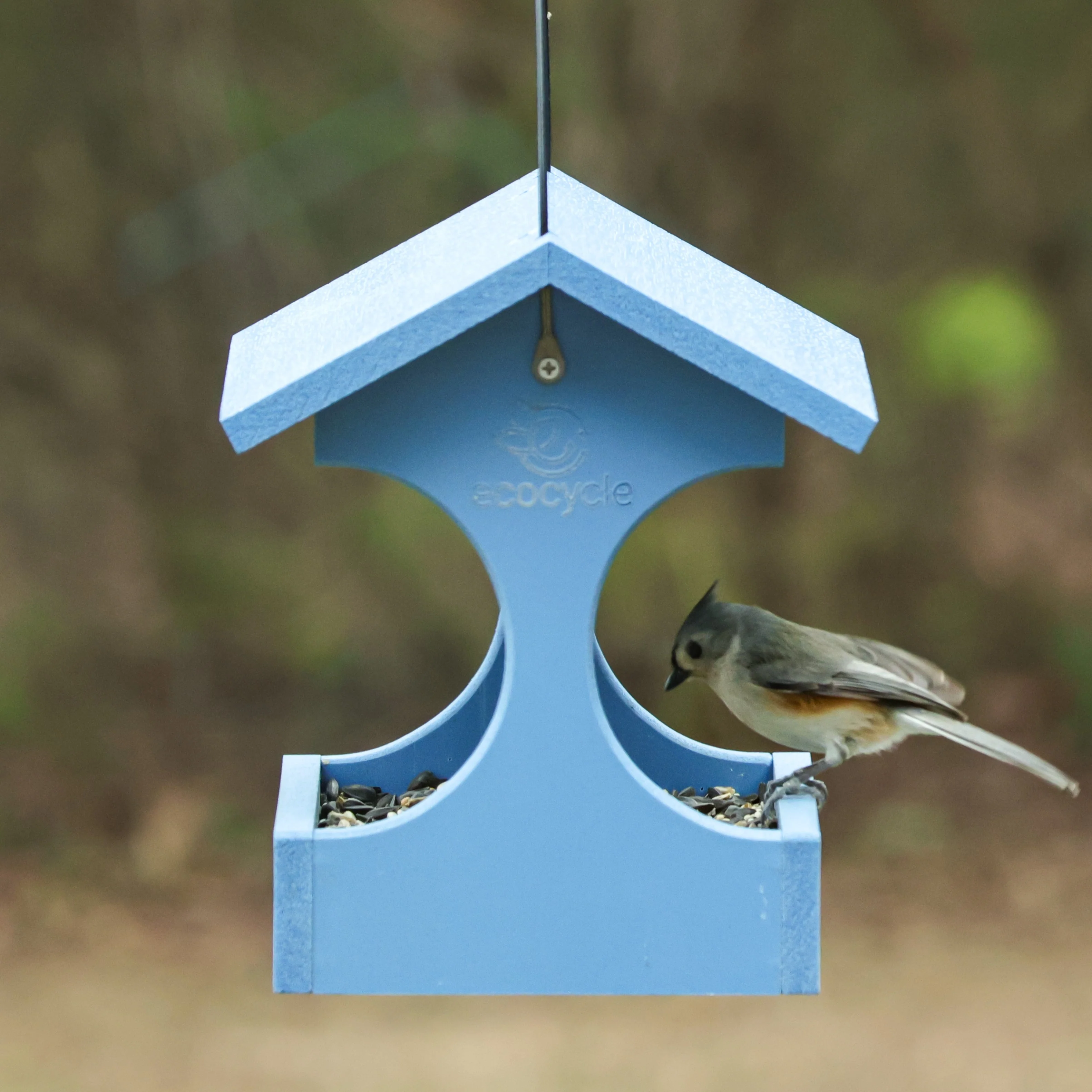 Dine-n-Dash Recycled Plastic Bird Feeder - Image 8