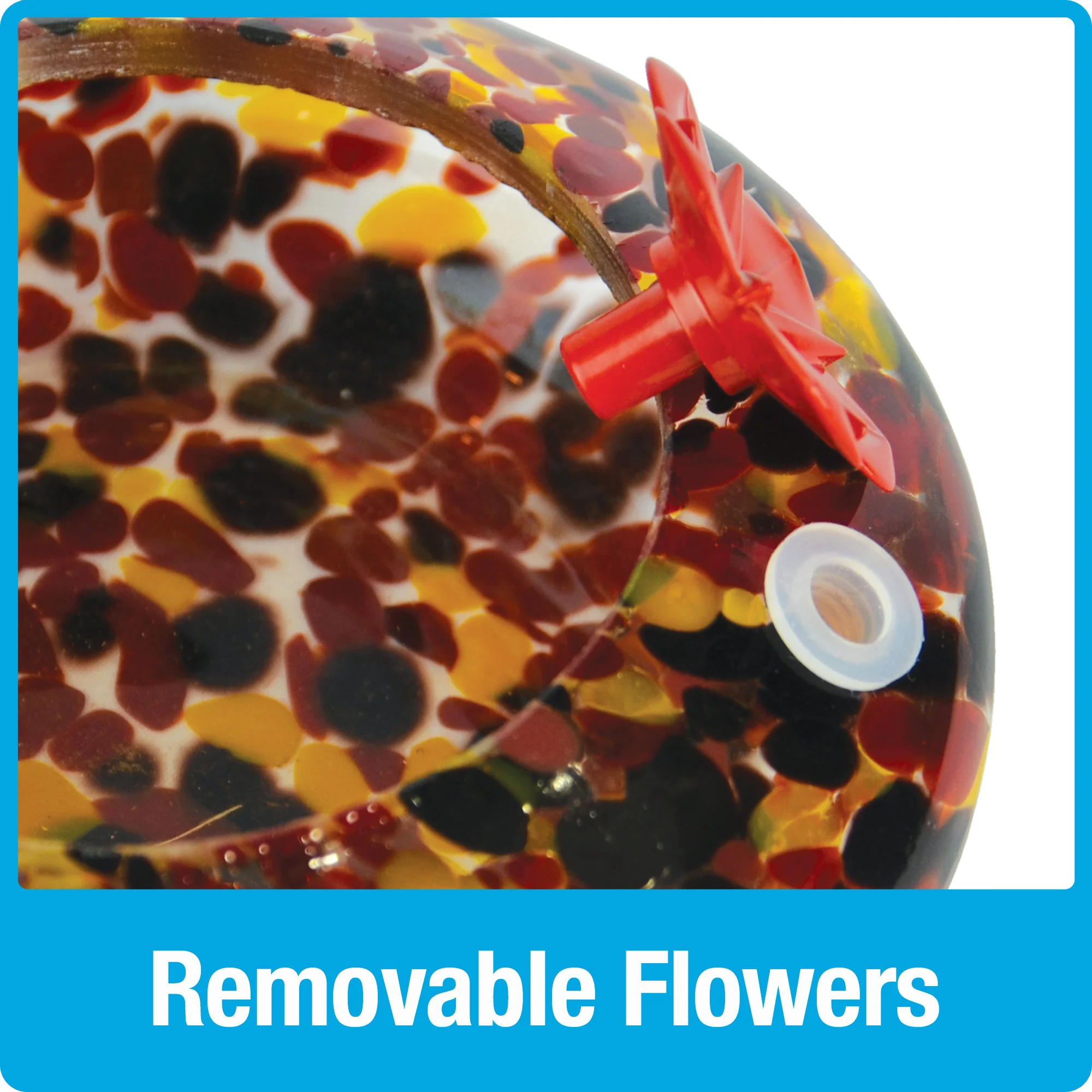 Garden Hummingbird Feeder - Molten - Image 4