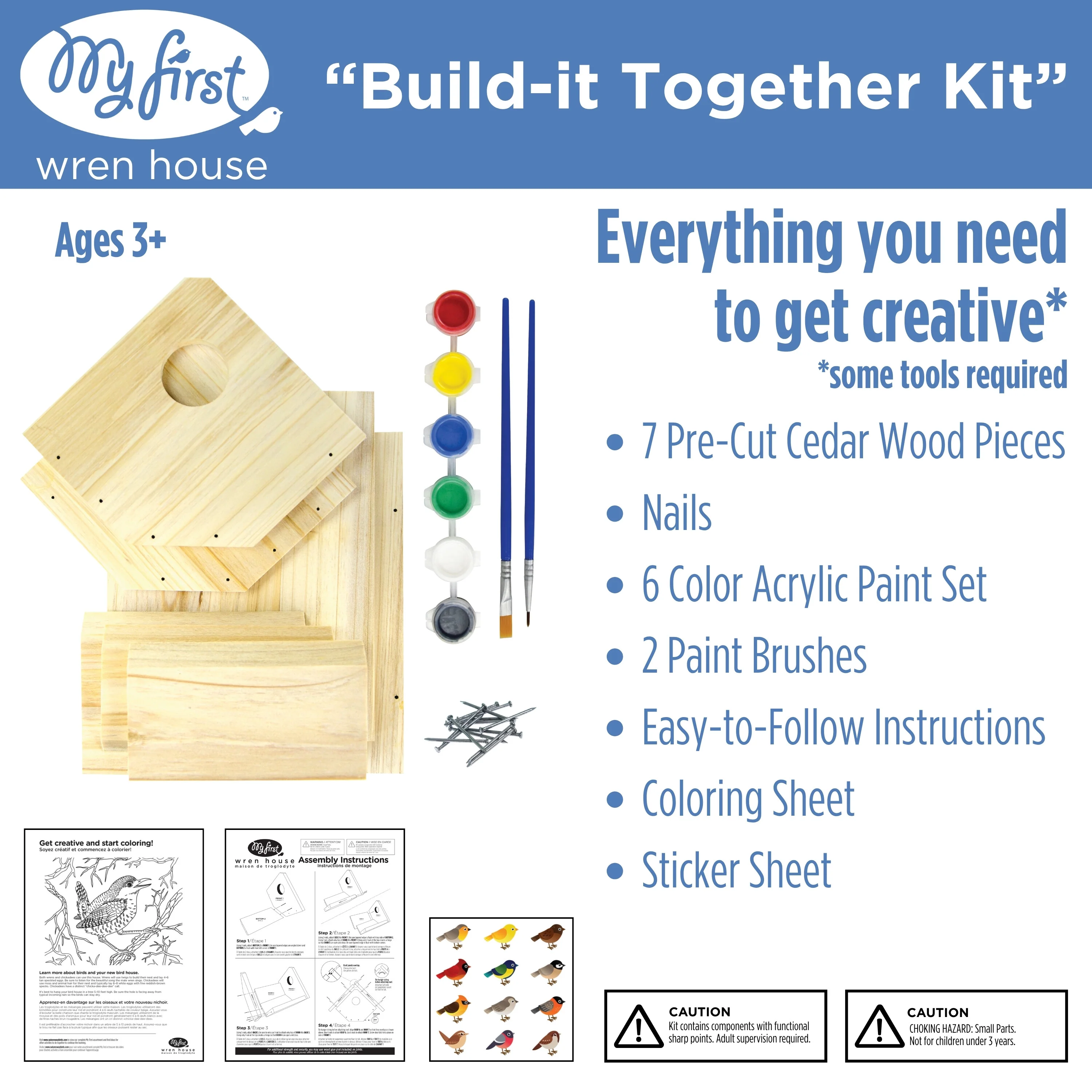 My First™ Build-It-Together Wren House - Image 3