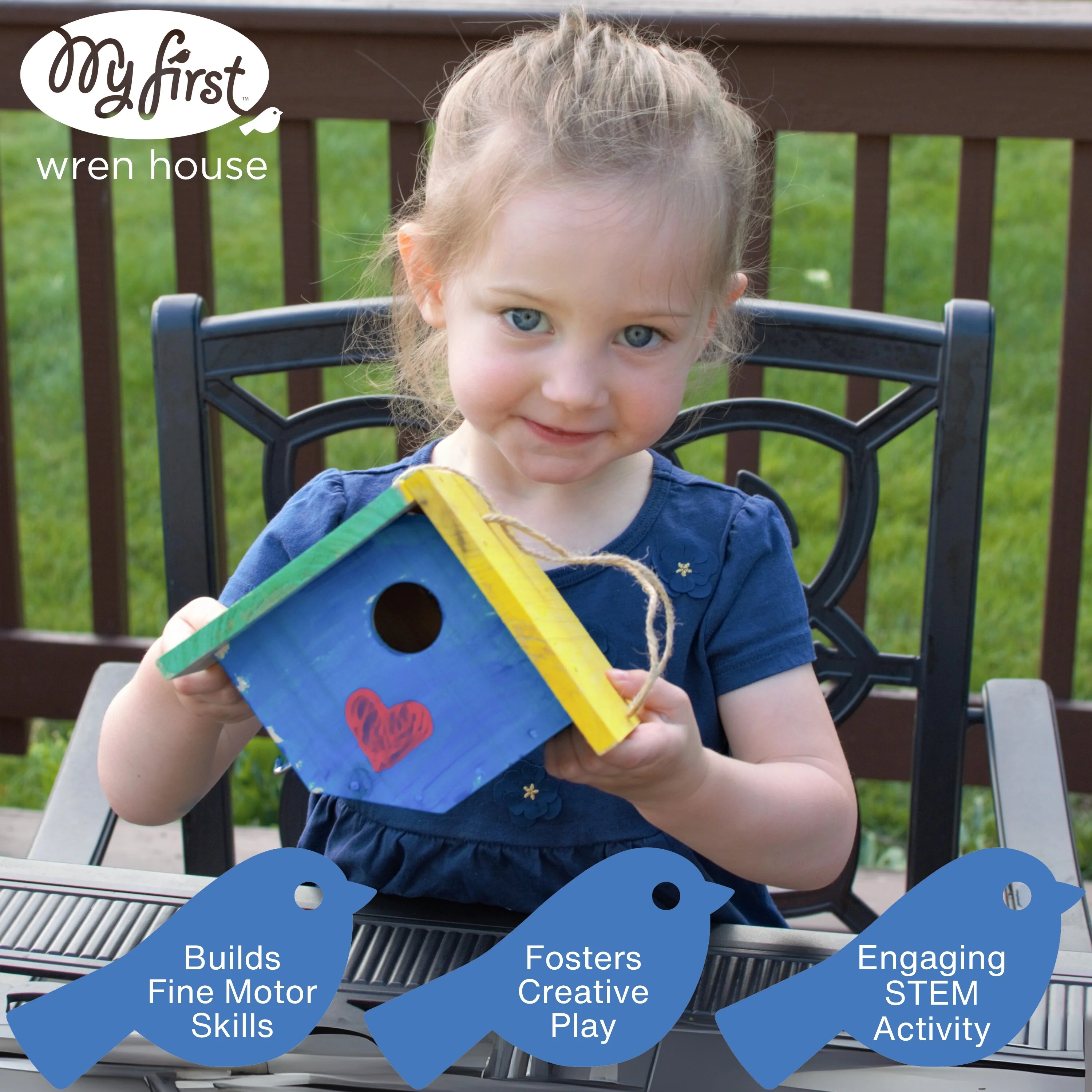 My First™ Build-It-Together Wren House - Image 4
