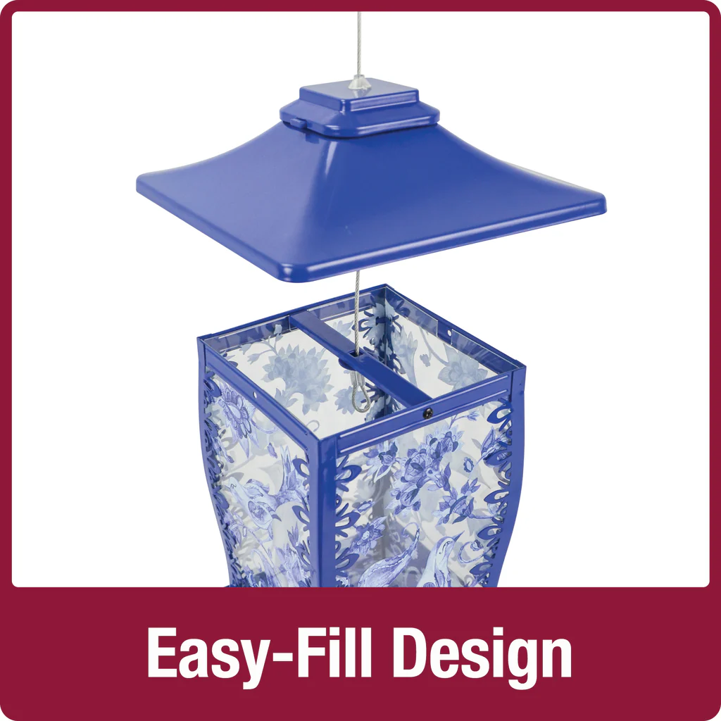 Paisley Sky Gazebo Bird Feeder - Image 4