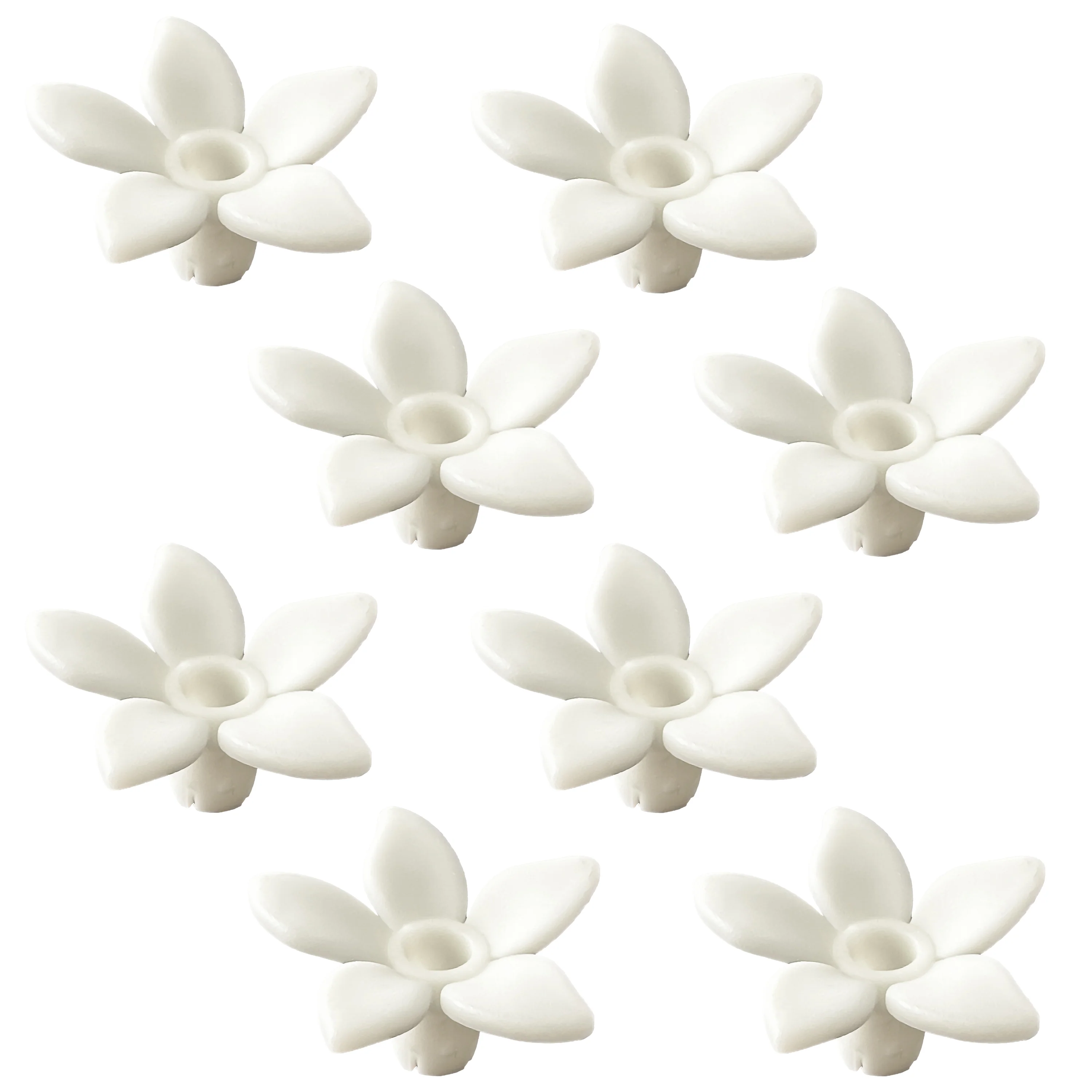 Set of 8 Replacement Flower Ports with Built‑In Bee Guards – For OFG2 Orange Blossom Oriole Feeder