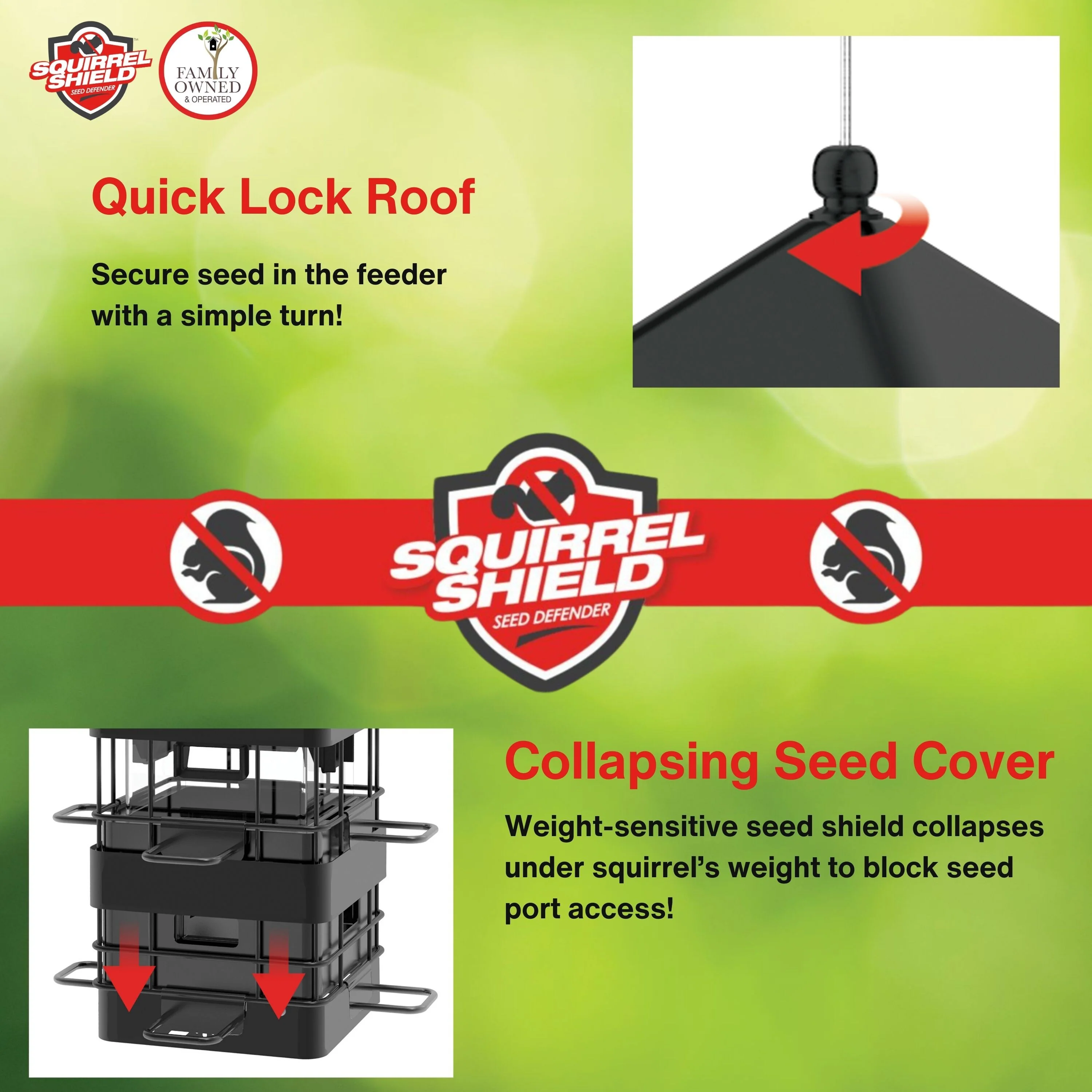 Squirrel Shield Advantage Cage Feeder - Image 4