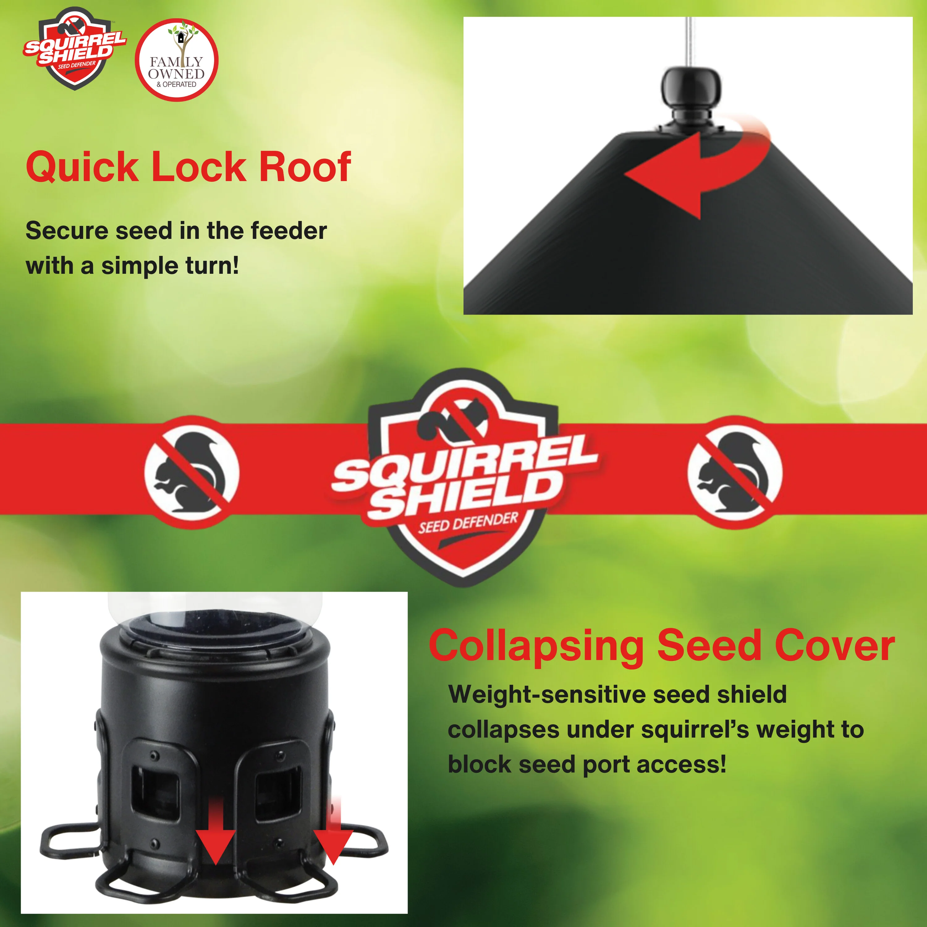 Squirrel Shield Pro Tube Feeder - Image 4