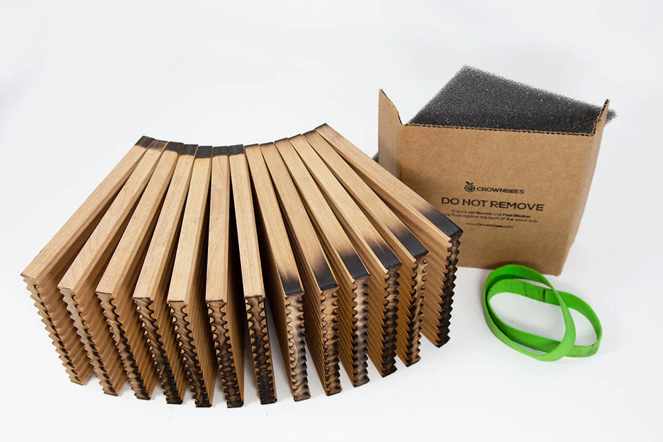 Summer Reusable Wood Trays for Summer Leaf Bees - Image 5