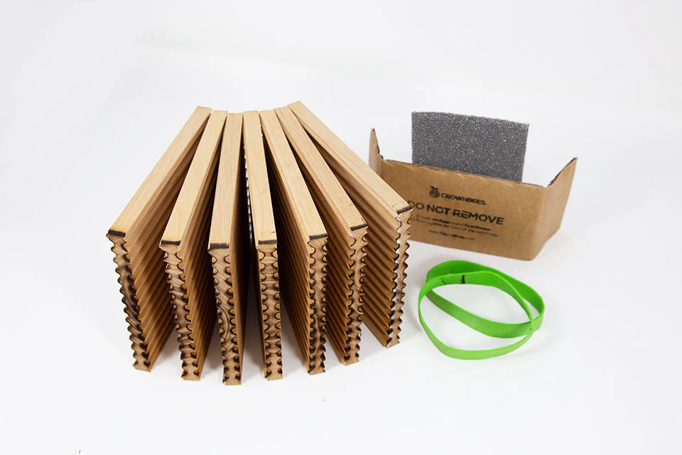 Summer Reusable Wood Trays for Summer Leaf Bees - Image 6