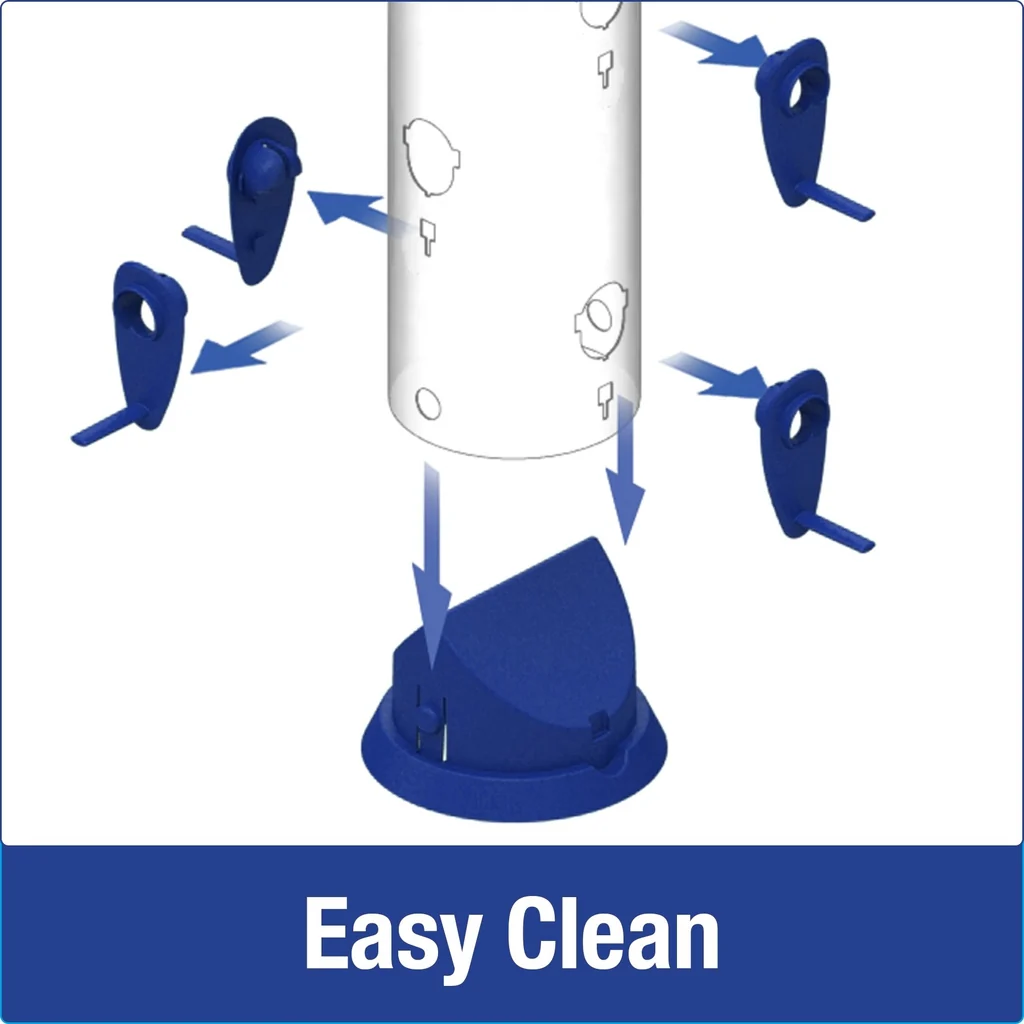 Wide Funnel Flip-Top Tube Feeder - Image 5